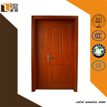 Esculpido Design de porta dupla de madeira maciça